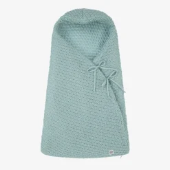 Minutus Green Knit Cotton Baby Nest (75cm) Hot