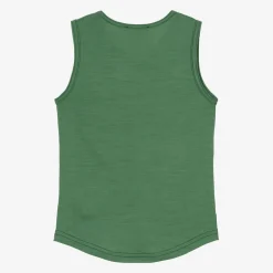 Smalls Merino Green Merino Wool Vest Top Hot
