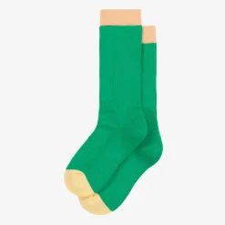 Roarsome Green Organic Cotton Knitted Ski Socks Clearance