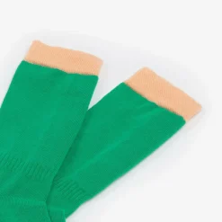 Roarsome Green Organic Cotton Knitted Ski Socks Clearance