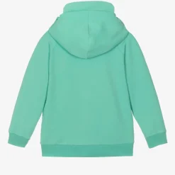 Wauw Capow Green Organic Cotton Monster Hoodie Online