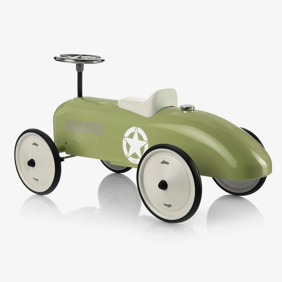Vilac Green Ride-On Vintage Car (76cm) Online
