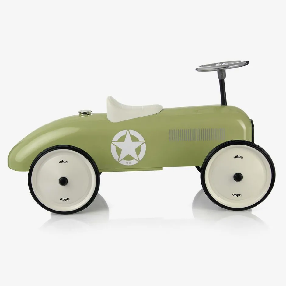 Vilac Green Ride-On Vintage Car (76cm) Online