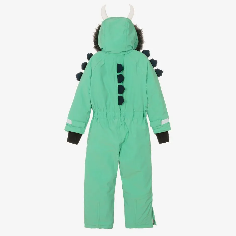 Roarsome Green Spike The Dinosaur Snowsuit Sale