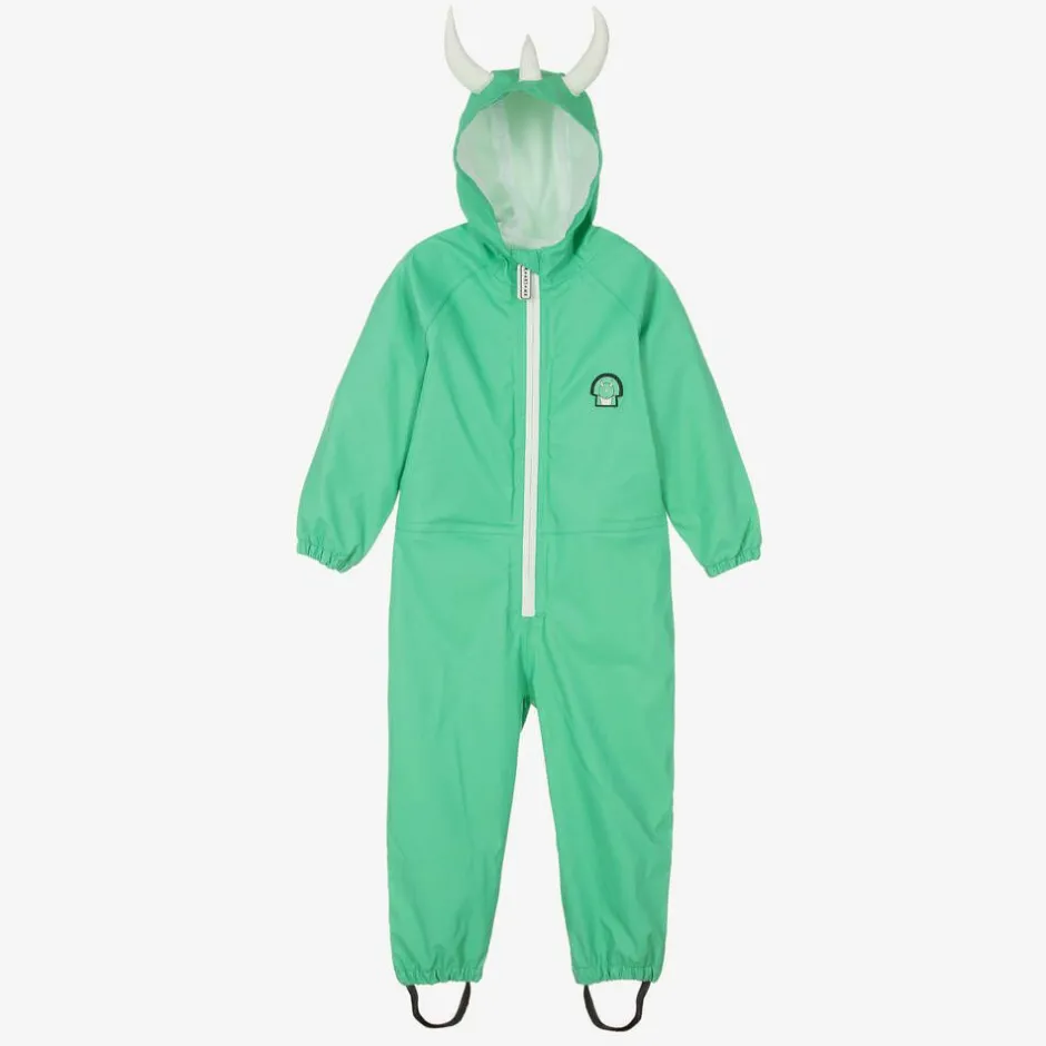 Roarsome Green Spike The Dinosaur Rainsuit New