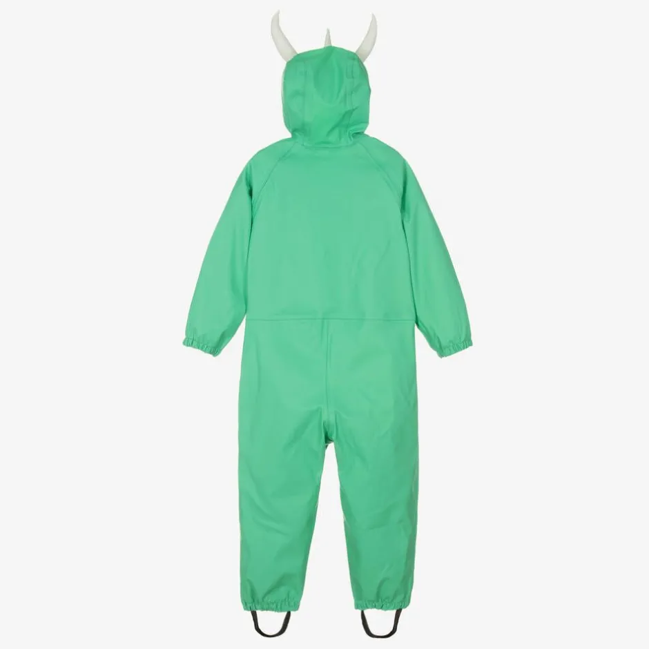Roarsome Green Spike The Dinosaur Rainsuit New