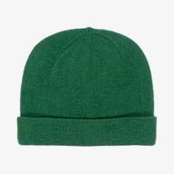 Gucci Green Wool GG Knit Hat Outlet