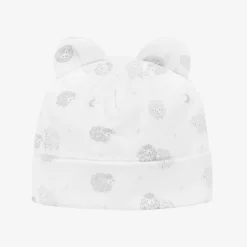 Kissy Kissy Grey & White Cotton Baby Sheep Hat Best