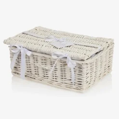 English Trousseau Grey & White Baby Gift Hamper