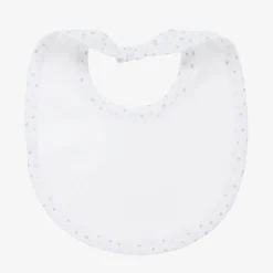 Kissy Kissy Grey & White Pima Cotton Baby Sheep Bib Online