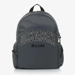 Dolce amp; Gabbana Grey Canvas Backpack (40cm) Best