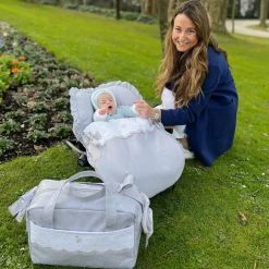 Uzturre Grey Car Seat Baby Nest (75cm) Clearance