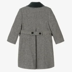 Ancar Grey Classic Wool Coat