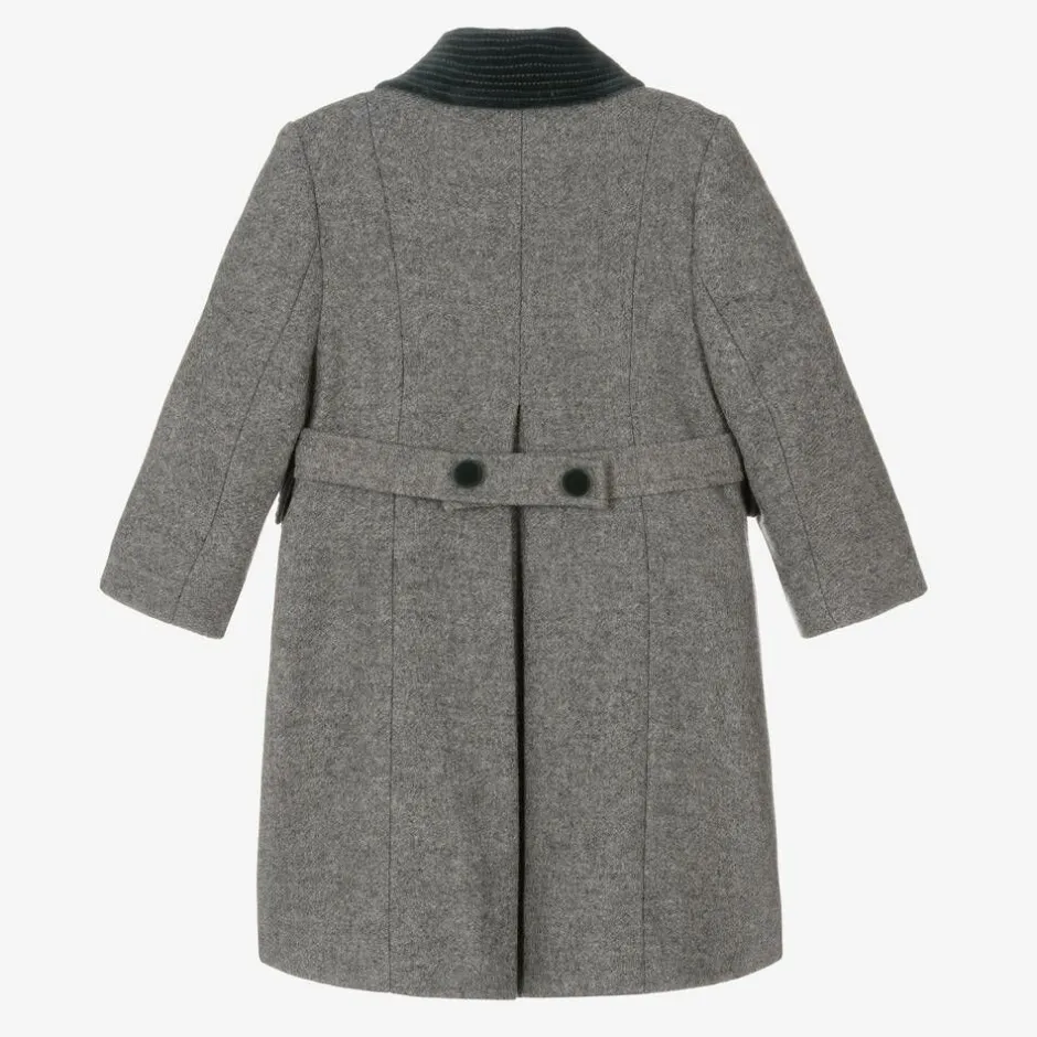 Ancar Grey Classic Wool Coat