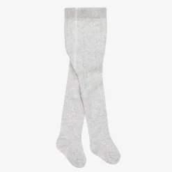 Mayoral Grey Cotton Baby Tights Best