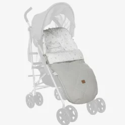 Uzturre Grey Cotton Footmuff (93cm) Clearance