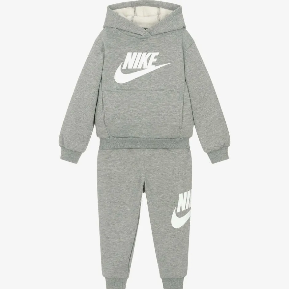 Nike Grey Cotton Tracksuit Best