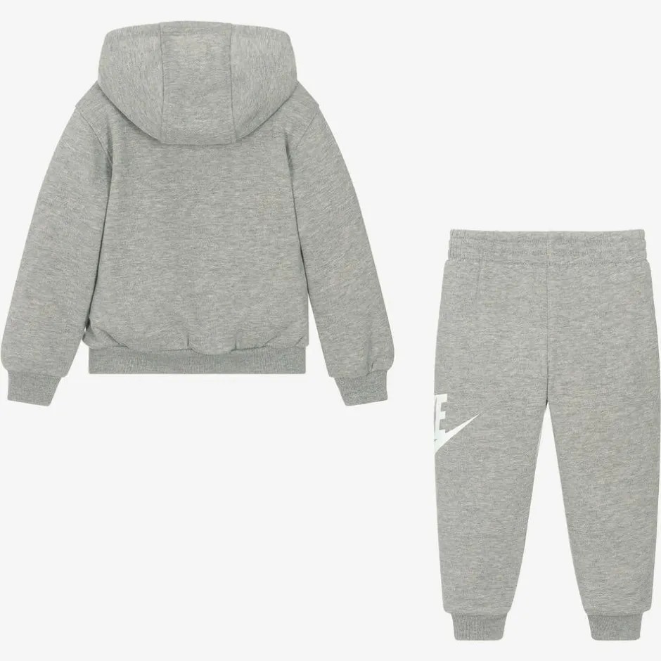 Nike Grey Cotton Tracksuit Best