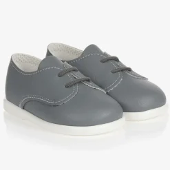 Early Days Grey First Walker Shoes Best