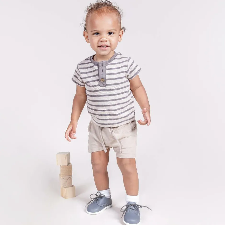 Early Days Grey First Walker Shoes Best