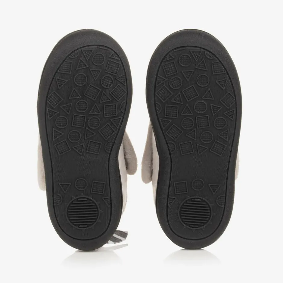 Chipmunks Grey Fleece Slippers Clearance