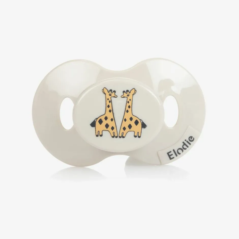 Elodie Grey Giraffe Orthodontic Dummy Outlet