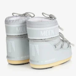 Moon Boot Grey Icon Short Snow Boots Hot