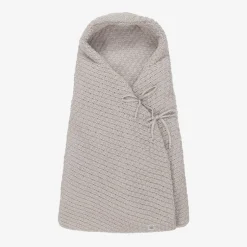 Minutus Grey Knit Cotton Baby Nest (75cm) Outlet