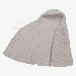 Minutus Grey Knit Cotton Baby Nest (75cm) Outlet