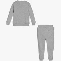Minymo Grey Marl Cotton Tracksuit Online