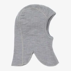 Joha Grey Merino Wool Balaclava Hot