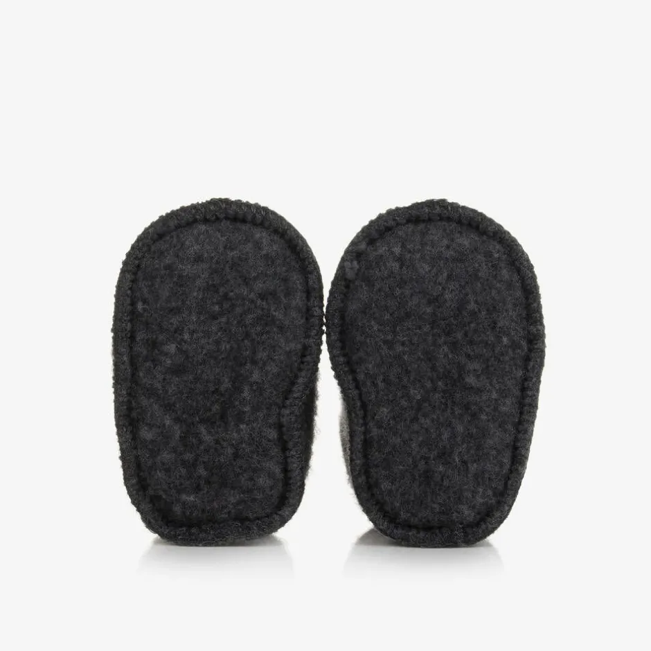 Joha Grey Merino Wool Booties Hot