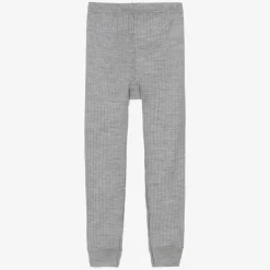 Joha Grey Merino Wool Leggings Hot