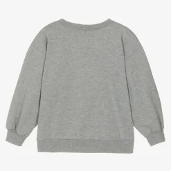 Wauw Capow Grey Organic Cotton Monster Sweatshirt Outlet