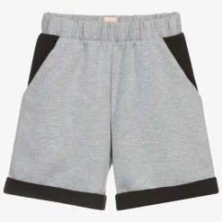 Wauw Capow Grey Organic Cotton Shorts