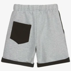 Wauw Capow Grey Organic Cotton Shorts