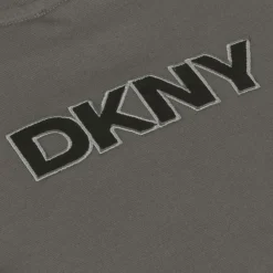 DKNY Grey Organic Cotton T-Shirt Outlet