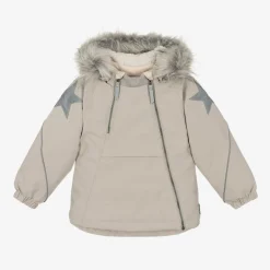 Molo Grey Padded Ski Jacket Dust Sale