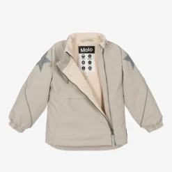 Molo Grey Padded Ski Jacket Dust Sale