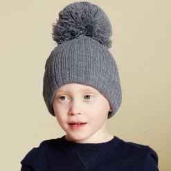 Sätila of Sweden Grey Park Large Pom-Pom Hat Hot