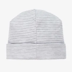 Kissy Kissy Grey Pima Cotton Baby Hat Discount