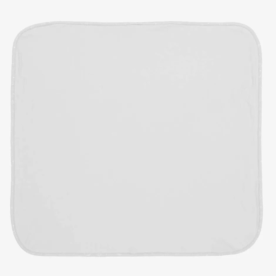 Kissy Kissy Grey Pima Cotton Crescent Moonlight Blanket (73cm) Outlet