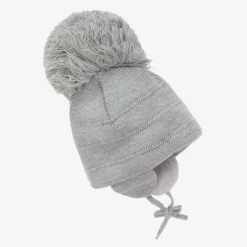 Sätila of Sweden Grey Tuva Giant Pom-Pom Hat Online