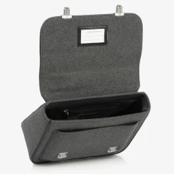 Age of Innocence Grey Wool Satchel Backpack (34cm) Best