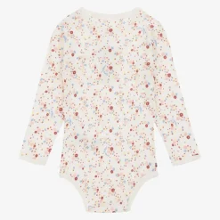 Tommy Hilfiger Ivory & Pink Cotton Baby Bodysuits (3 Pack) Sale