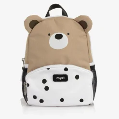 Mayoral Ivory & Beige Teddy Bear Backpack (26cm) Clearance
