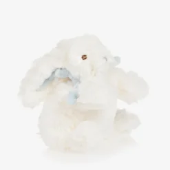 Doudou et Compagnie Ivory & Blue Plush Bunny Soft Toy (16cm) Best