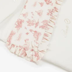 Pureté Du... Bébé Ivory & Pink Toile de Jouy Nest (75cm) Outlet