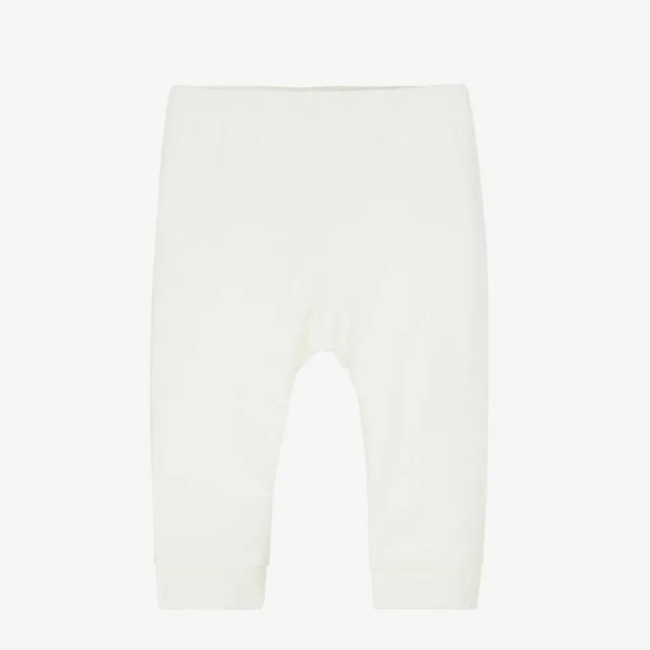 Minymo Ivory Bamboo Baby Leggings Clearance