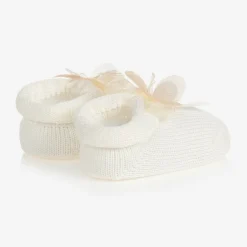 Story Loris Ivory Booties & Headband Set